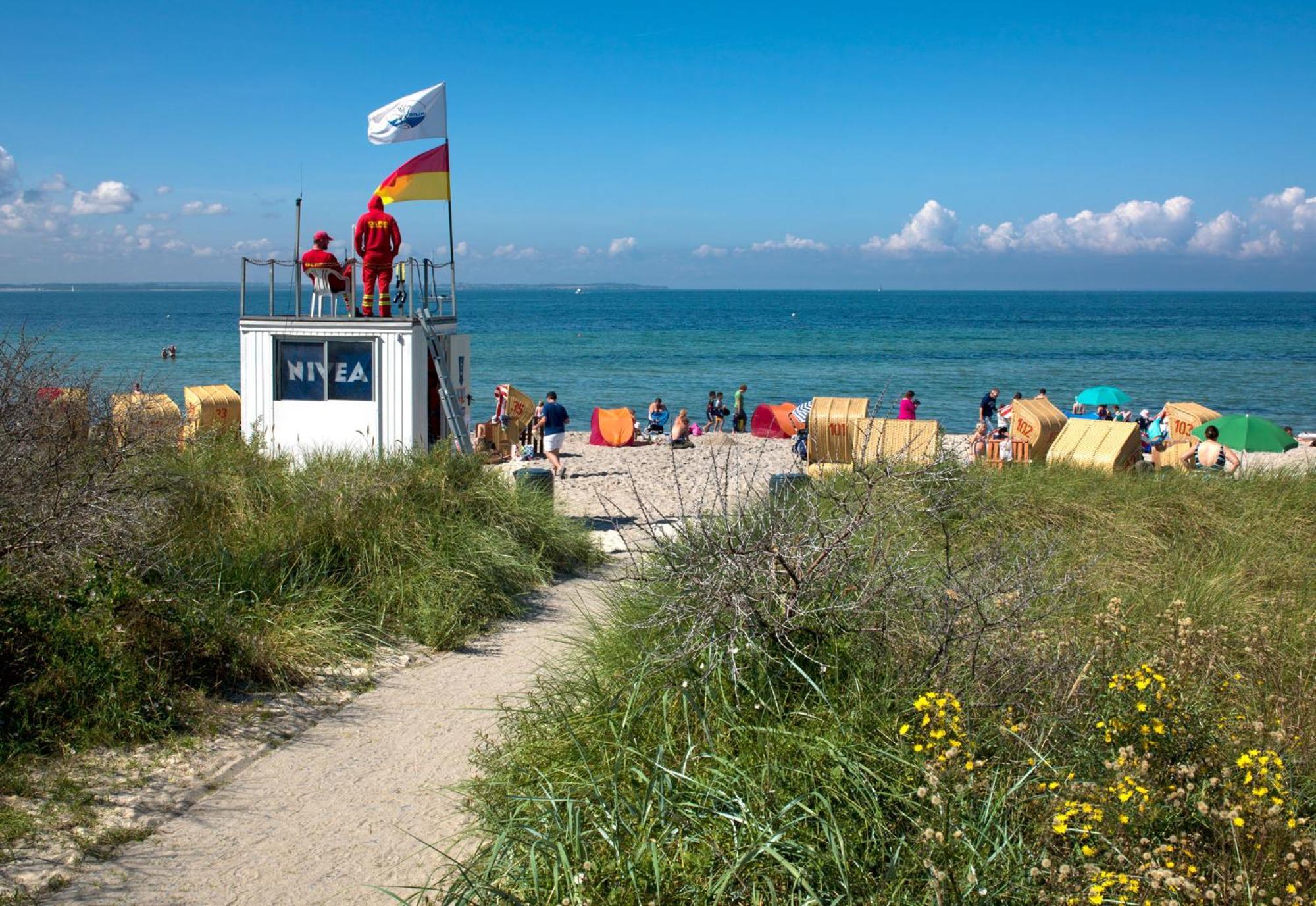 Ferienwohnungen Am Lotsenstieg Abendrot Insel Poel Exterior photo